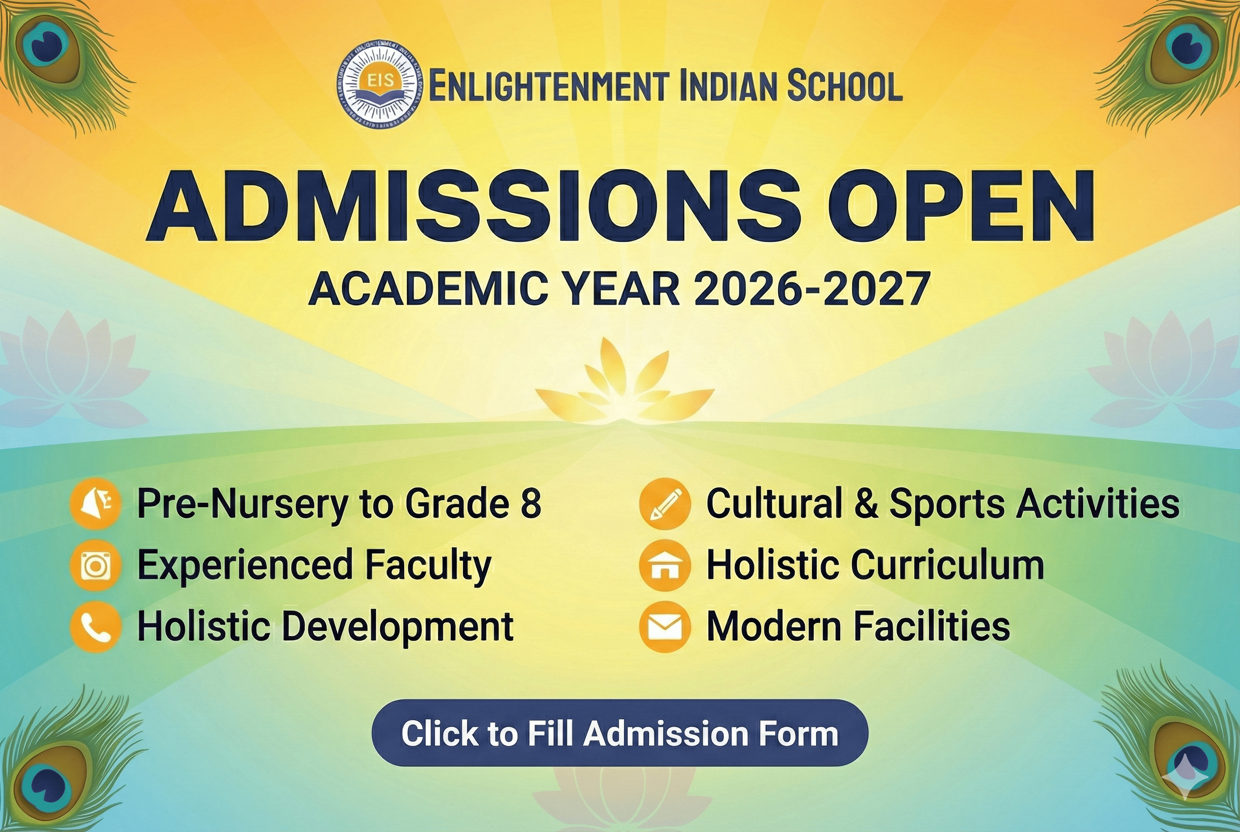 Admission Banner